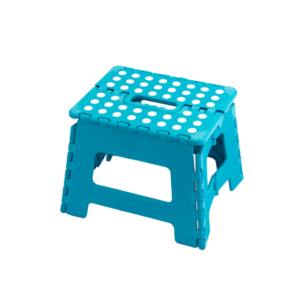 foldable step stool blue2