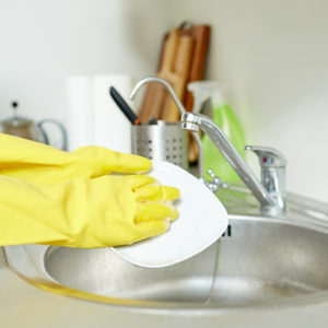 Cleaning & Sink Area