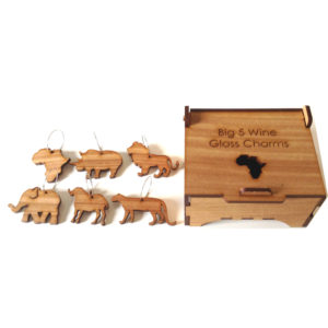 Wine Glass Charms Big 5 barware neatfreak