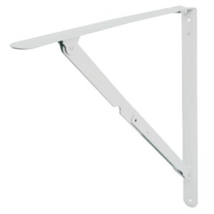 folding shelf bracket garage shelving diy