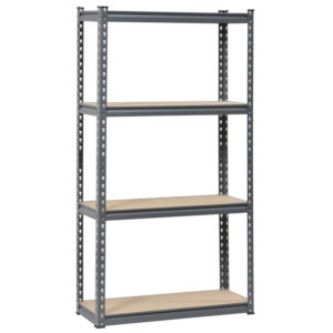 4-tier metal shelf greay