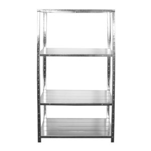 galvanised 4-tier DIY Shelf