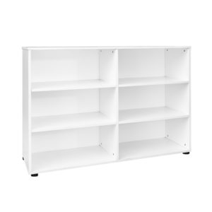 6 open shelf unit