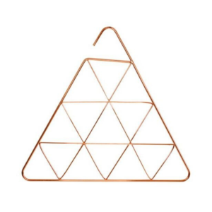 triangular accessory hanger